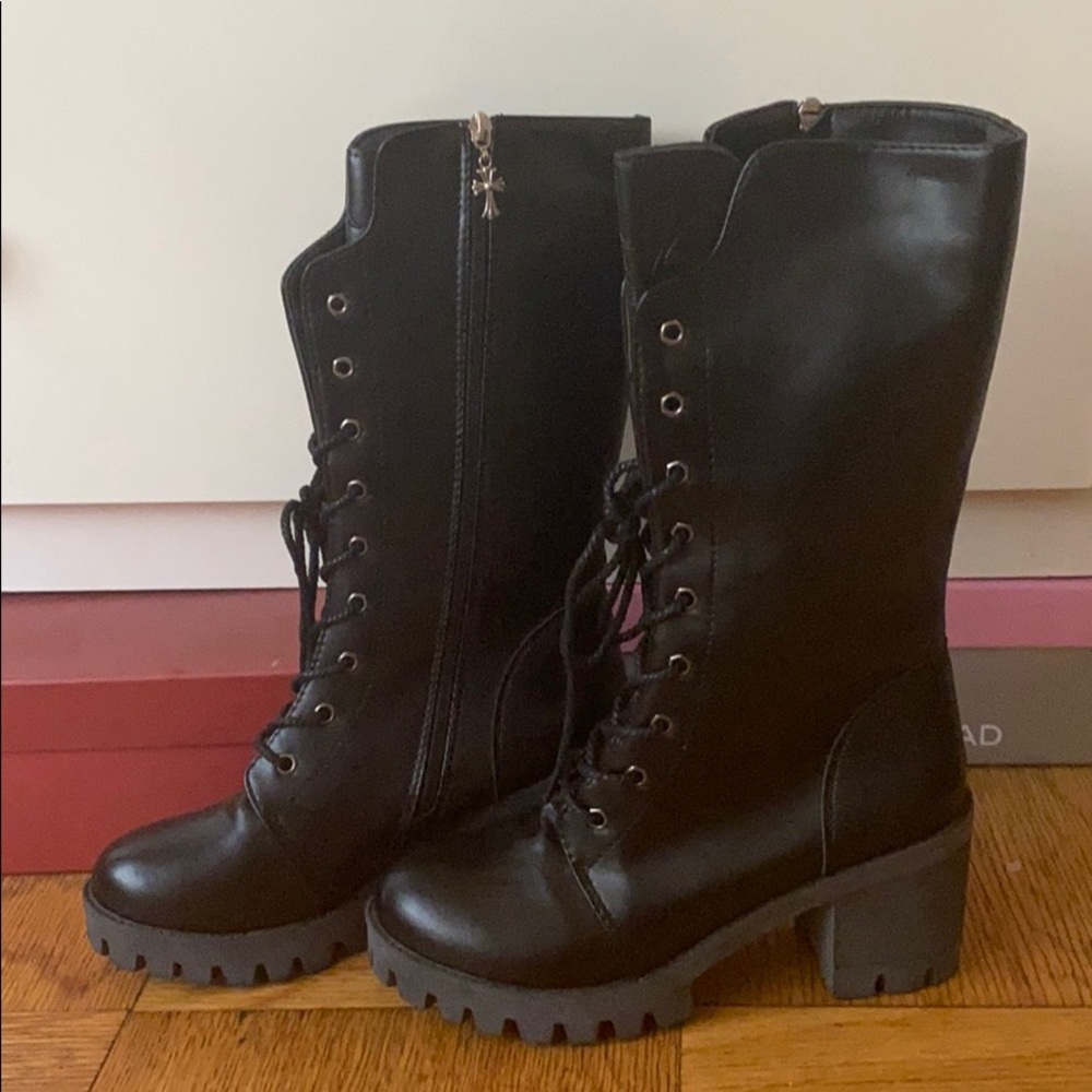 Combat boots - Picture 2 of 4